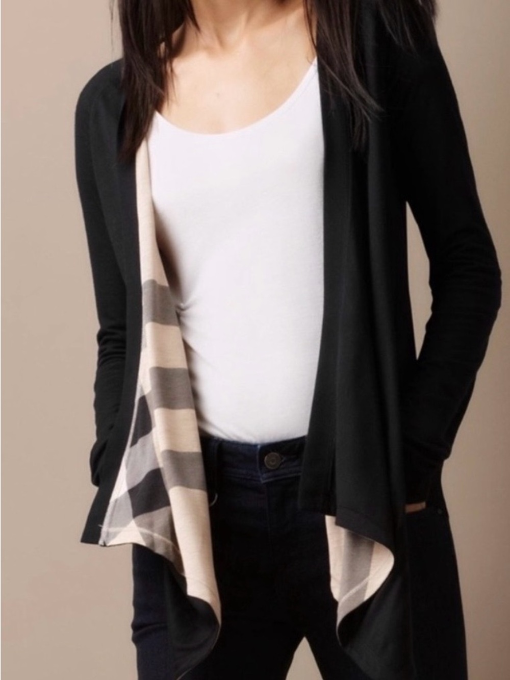 Burberry Brit Reversible Cardigan - S
